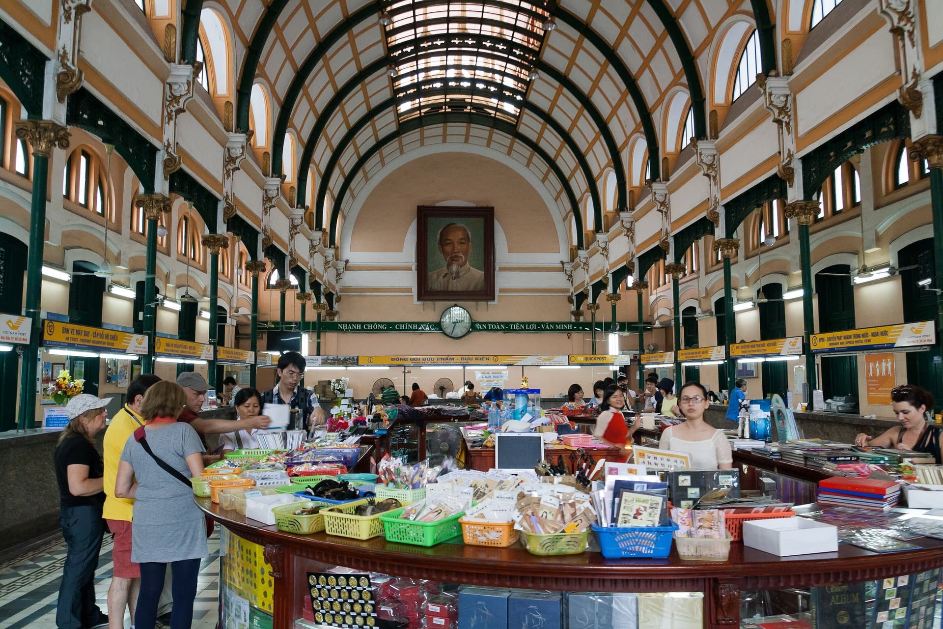 The Central Post Office, Ho Chi Minh City