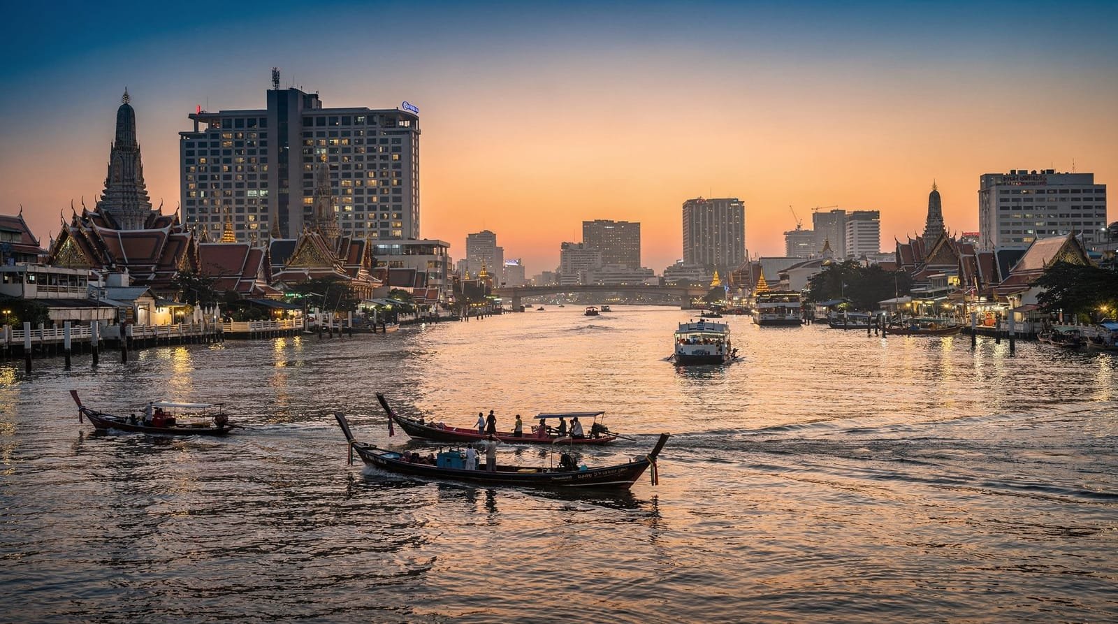 The Chao Phraya River Bangkok