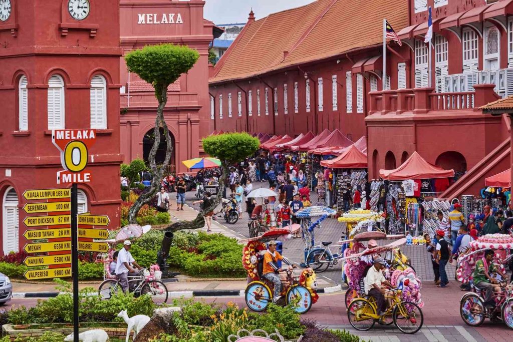 The Dutch Square and the Heritage Core, Malacca, Malaysia