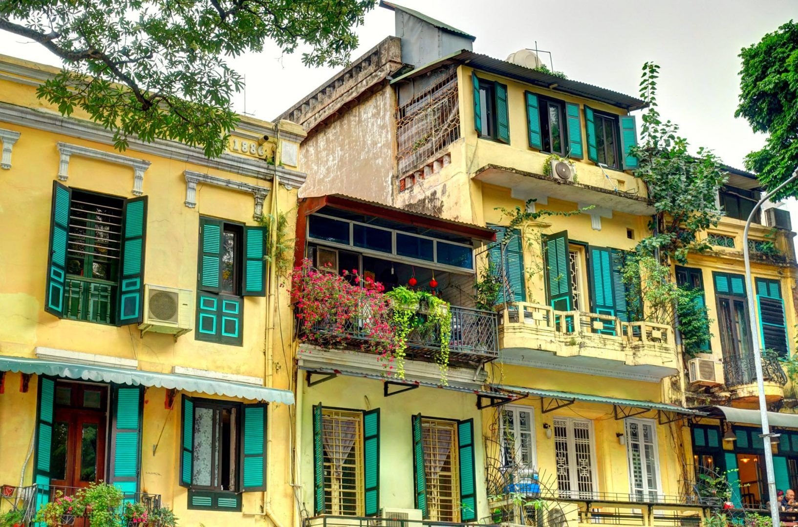 The French Quarter (Hoan Kiem Ba Dinh border), Hanoi