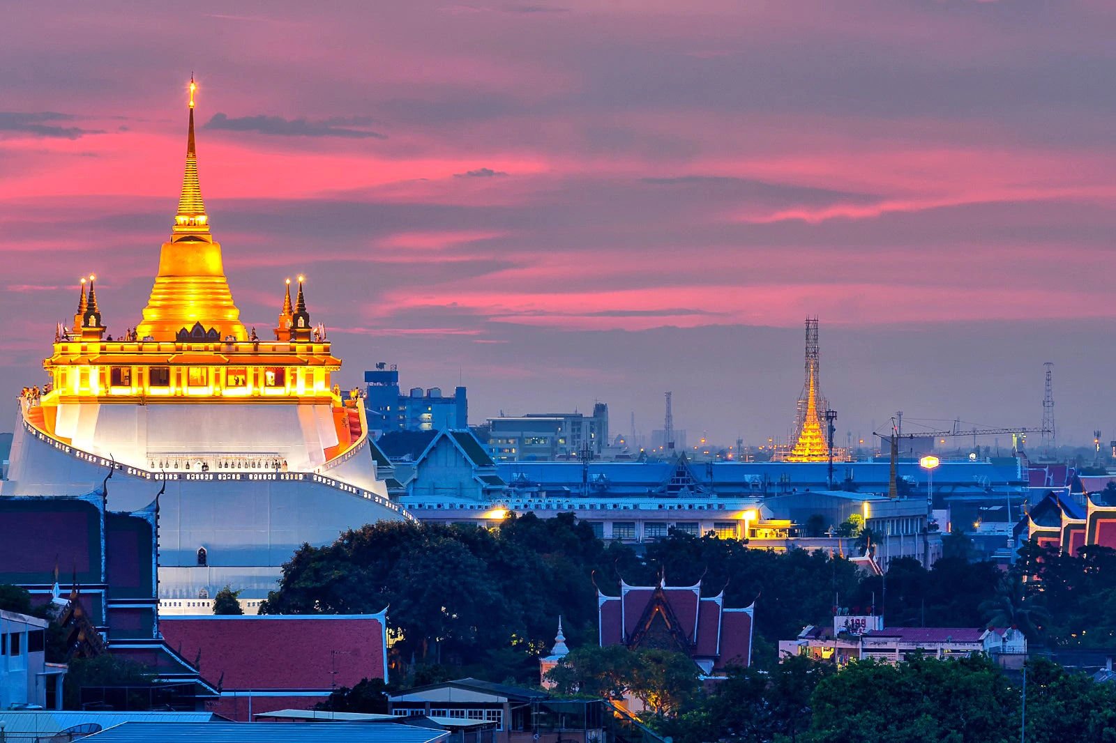 Wat Saket bangkok