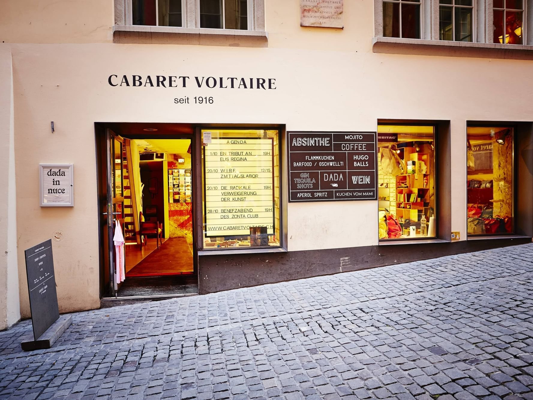 Cabaret Voltaire, Zurich