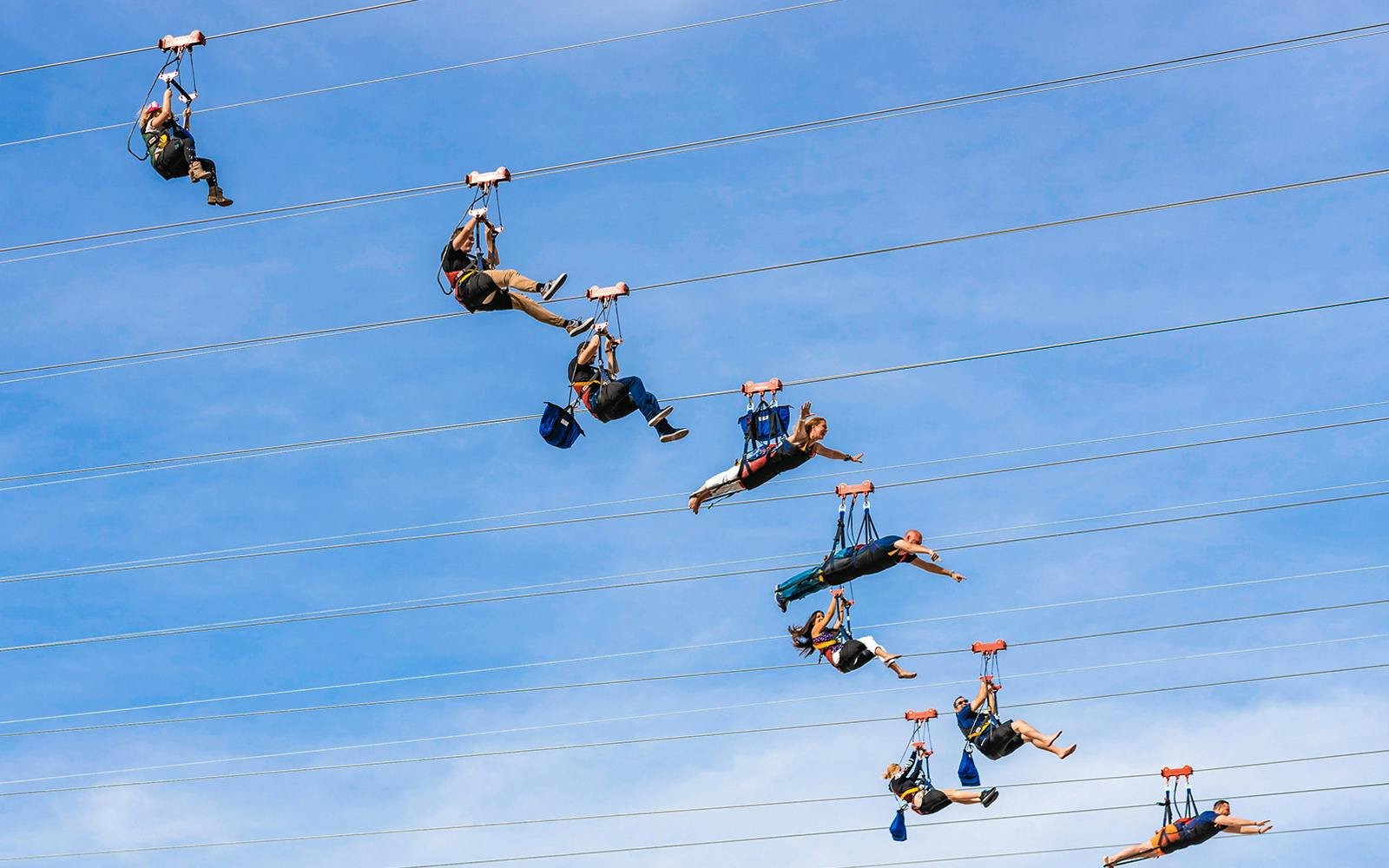 Fly LINQ Zipline, Las Vegas