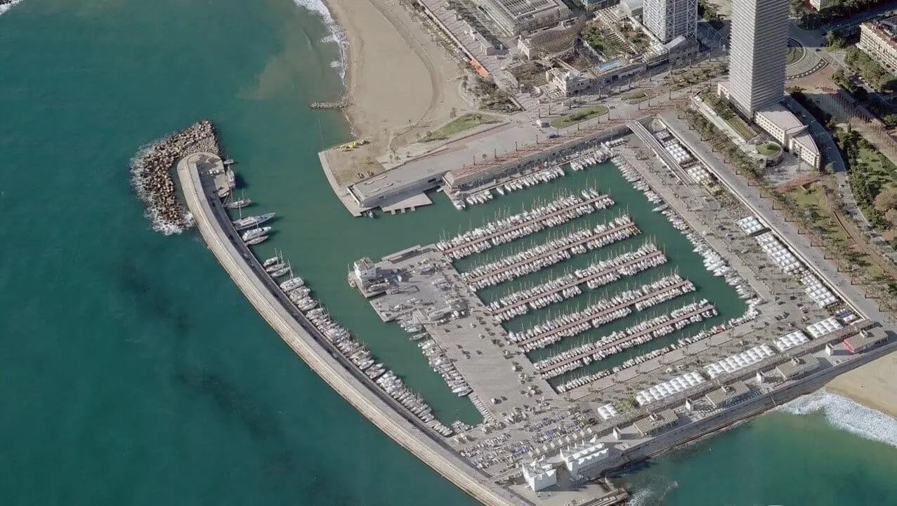 Port Olímpic marina, Barcelona