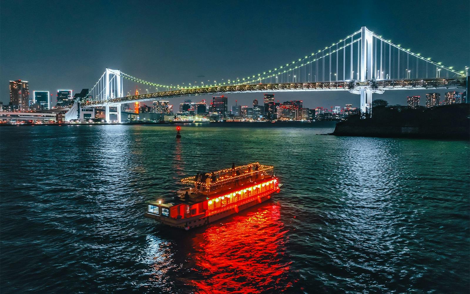 Tokyo Yakatabune Dinner Cruise, TokyoTokyo Yakatabune Dinner Cruise, Tokyo
