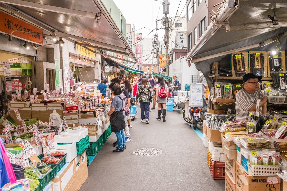 Tsukiji Outer Market, Tokyo