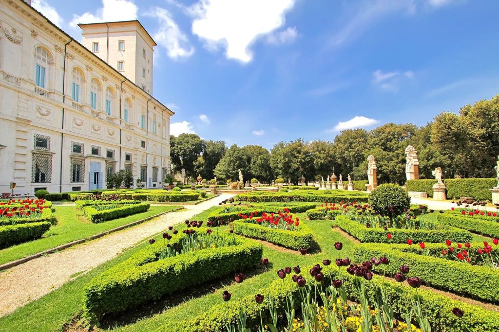 Villa Borghese gardens, Rome