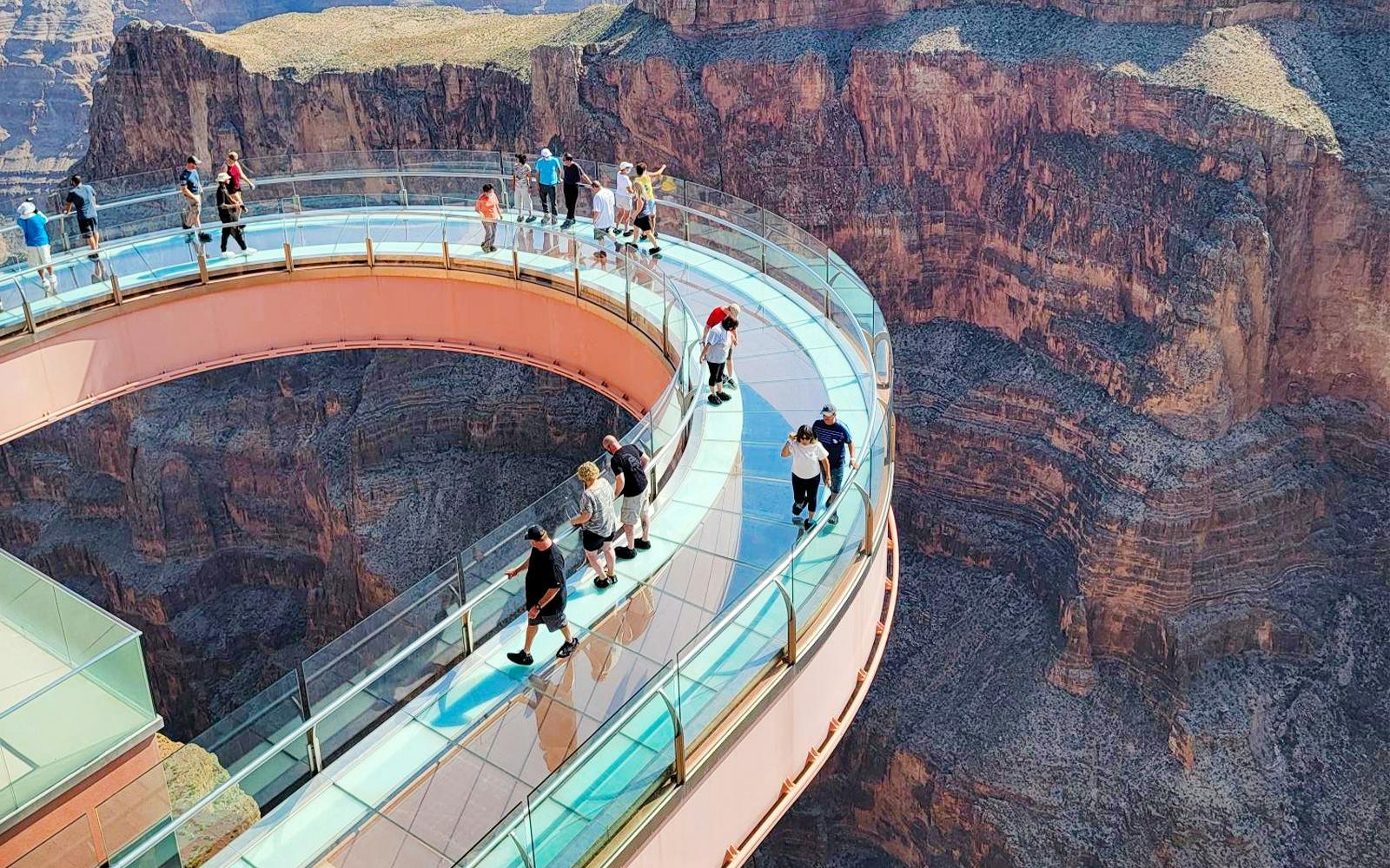 the Skywalk, Las Vegas